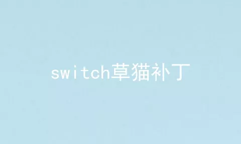 switch草猫补丁