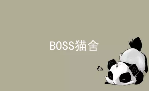 BOSS猫舍