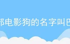 一部电影狗的名字叫巴克