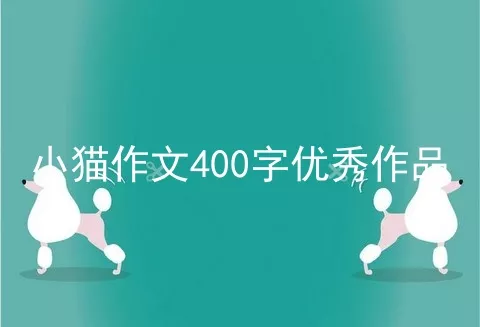 小猫作文400字优秀作品