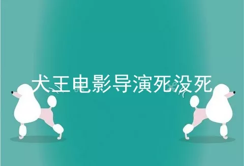 犬王电影导演死没死