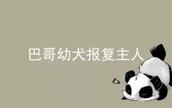 巴哥幼犬报复主人