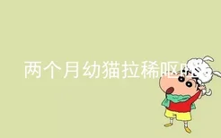 两个月幼猫拉稀呕吐