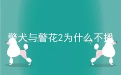 警犬与警花2为什么不播