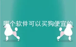 哪个软件可以买狗便宜的