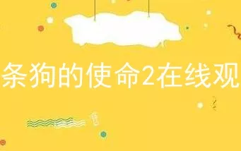 一条狗的使命2在线观看