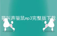 猫叫声驱鼠mp3完整版下载