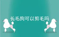 长毛狗可以剪毛吗