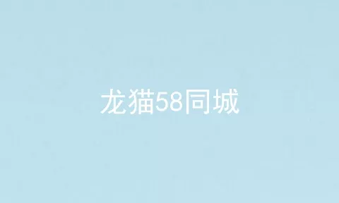 龙猫58同城