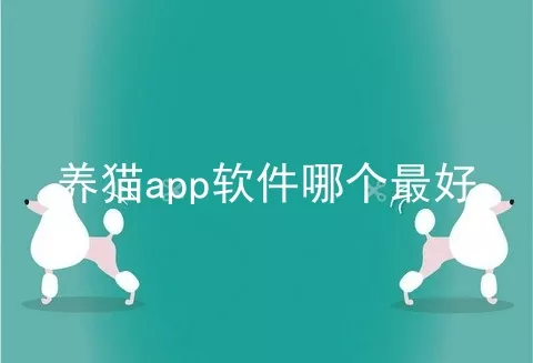 养猫app软件哪个最好