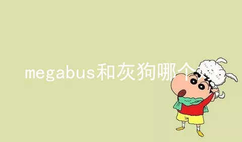 megabus和灰狗哪个好